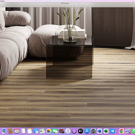 Виниловый ламинат Firstfloor Коричневый дикий лес