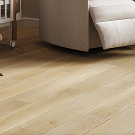 Виниловый ламинат Firstfloor Бежевый старый дуб