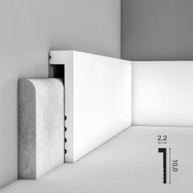 Orac Decor Orac Decor Напольный плинтус SX171 - 10*2,2*200см