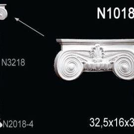 Перфект Перфект Капитель полуколонны N1018-2 из полиуретана