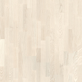 Паркетная доска Tarkett Ясень Уайт Перл браш