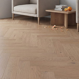 Паркет Ёлка AUSWOOD OAK MALTA HB