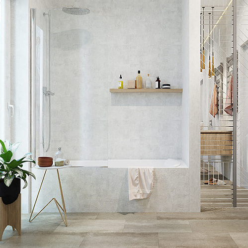 Фото товара виниловый ламинат Stone Floor Плитка Бежевая