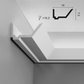 Orac Decor Orac Decor Карниз C358 Rail - 7,3*14*200см