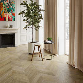 Паркет Ёлка Esta Parket Oak Chevron Nordic S Havana