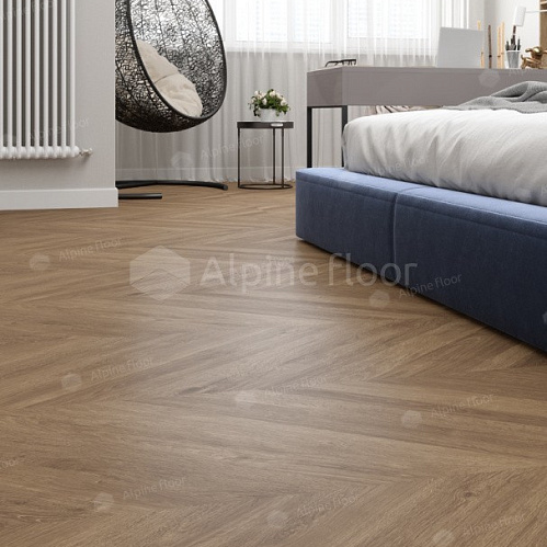 Фото товара виниловый ламинат Alpine Floor Французская Елочка