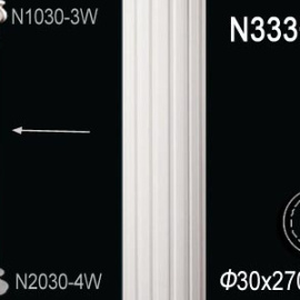 Перфект Перфект Архитектурная колонна из полиуретана N3330LW