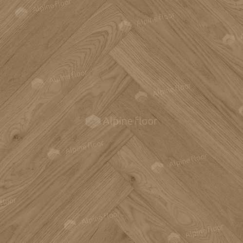 Фото товара паркет ёлка Alpine Floor Дуб Миндальный