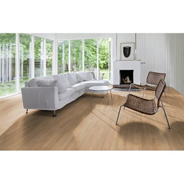 Паркетная доска Upofloor Oak select white oiled 3s