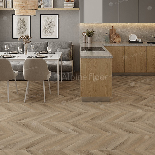 Фото товара виниловый ламинат Alpine Floor Дуб Синистра