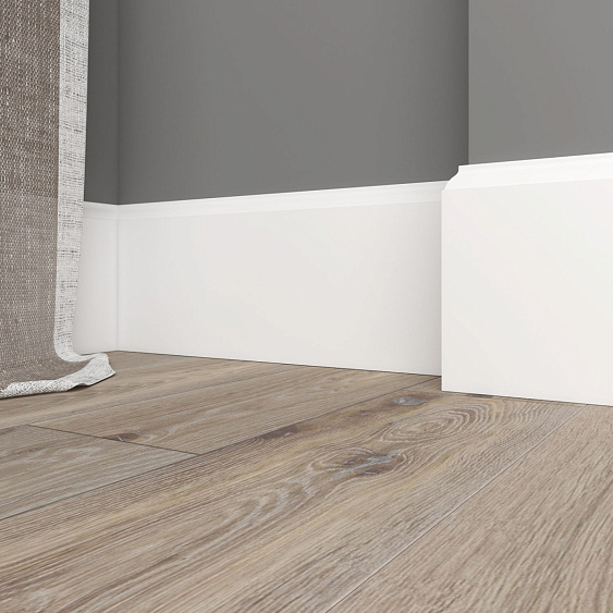 Фото товара ultrawood Ultrawood Плинтус Ultrawood арт. Base 0008 (2440 x 134 x 12 мм.)