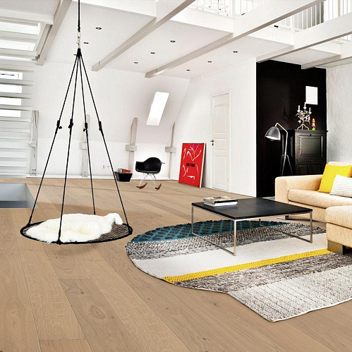 Фото товара паркетная доска Kahrs Дуб Белый 151L8AEK1DKW240