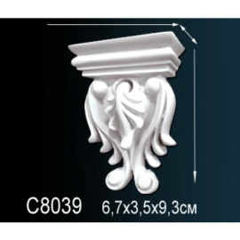 Перфект Перфект Кронштейн декоративный из полиуретана C8039