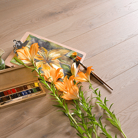 Паркетная доска Coswick Титановый буфф