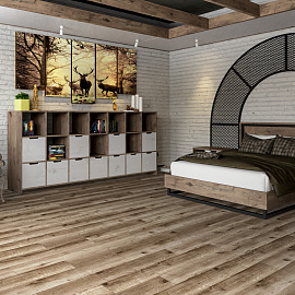 Виниловый ламинат Damy Floor Дуб Изысканный