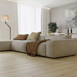 Виниловый ламинат Stone Floor Дуб Морской песок