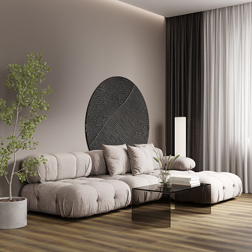 Фото товара виниловый ламинат Firstfloor Коричневый дикий лес