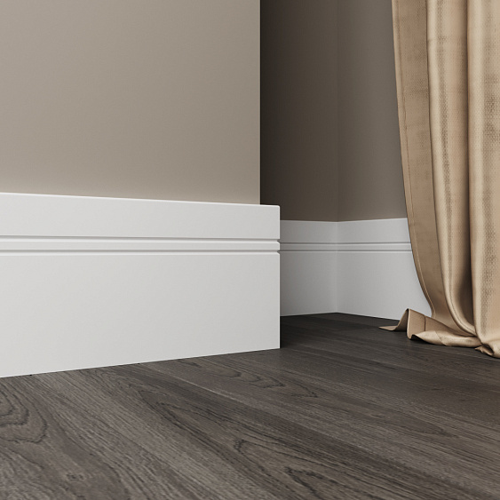 Фото товара ultrawood Ultrawood Плинтус Ultrawood арт. Base 5901 (2440 x 150 x 15 мм.)