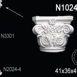 Перфект Перфект Капитель полуколонны N1024-3 из полиуретана