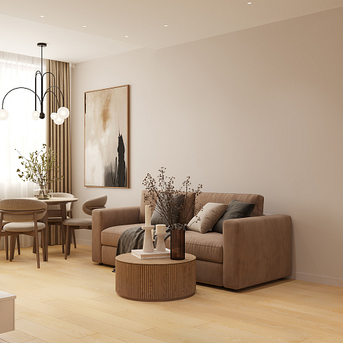 Фото товара виниловый ламинат Firstfloor Отборный бежевый дуб