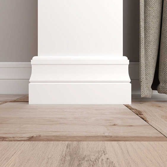 Фото товара ultrawood Ultrawood Плинтус Ultrawood арт. Base 0015 (2440 x 127 x 19 мм.)