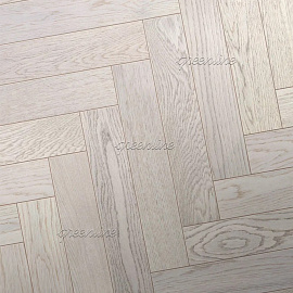 Паркет Ёлка GreenLine 615 Дуб Ванила