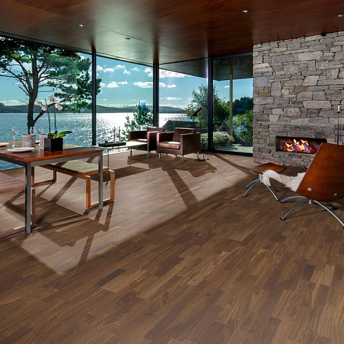 Фото товара паркетная доска Kahrs Орех Монреаль 153N15VA50KW240