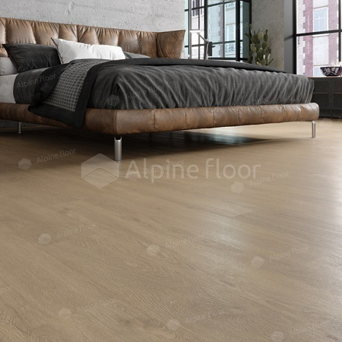 Фото товара виниловый ламинат Alpine Floor Дуб Кремовый