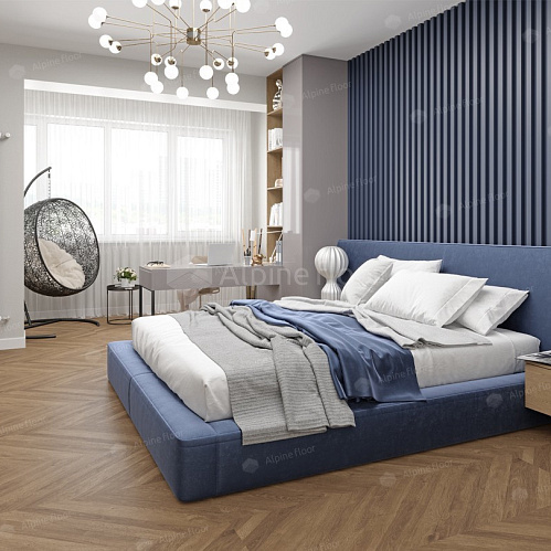 Фото товара виниловый ламинат Alpine Floor Французская Елочка