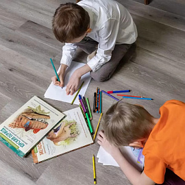 Виниловый ламинат Stone Floor Дуб Старая гавань