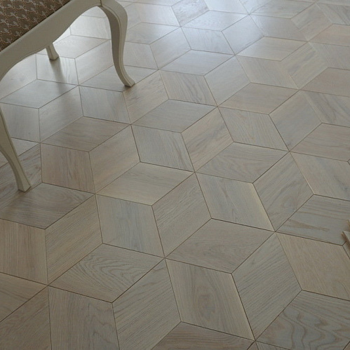 Фото товара модульный паркет Pattern parquet Белое золото