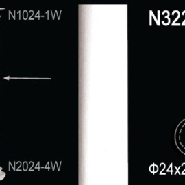 Перфект Перфект Архитектурная колонна из полиуретана N3224W