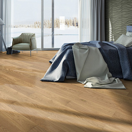 Паркетная доска Tarkett Дуб коттедж браш