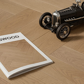 Паркет Ёлка AUSWOOD OAK SAMOS HB