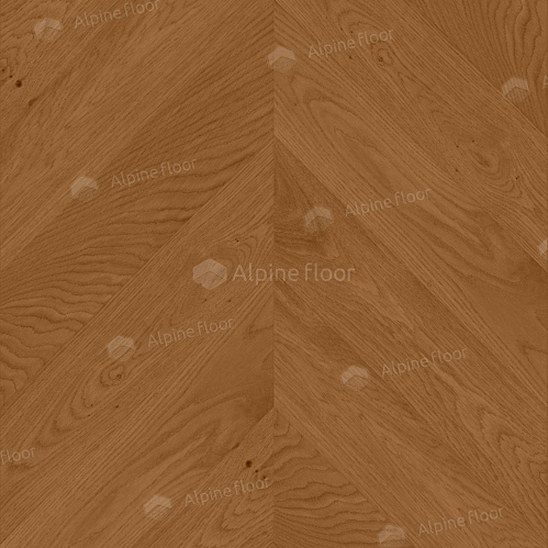 Фото товара паркет ёлка Alpine Floor Дуб Кальвадос