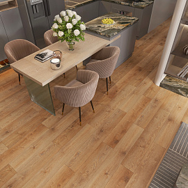 Виниловый ламинат Evofloor Oak Brown (Дуб Коричневый)