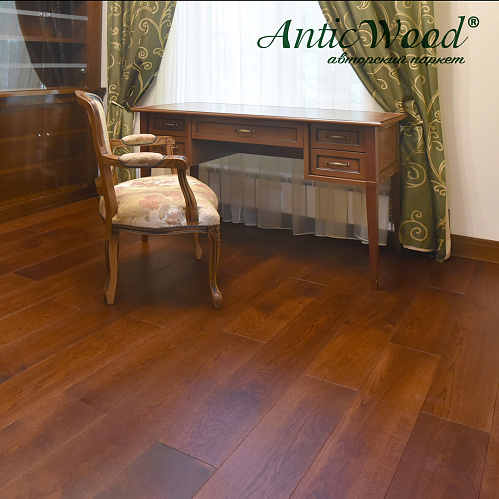 Фото товара инженерная доска Antic Wood Гранат