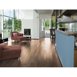 Паркетная доска Upofloor Oak latte 3s