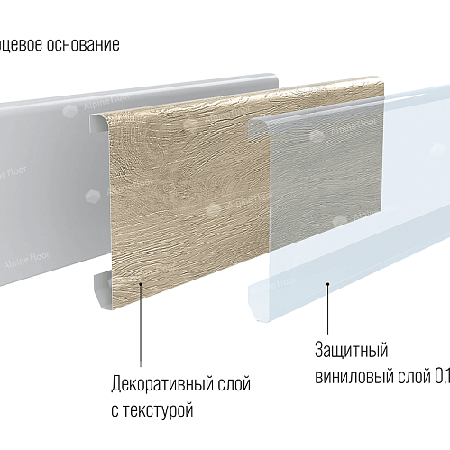 Фото товара плинтус Alpine Floor Grand Sequoia 11-9 Карите
