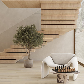 Виниловый ламинат Firstfloor Американский натуральный дуб