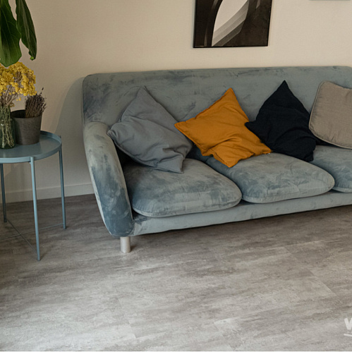 Фото товара виниловый ламинат Vinilam Цемент Светлый 71614