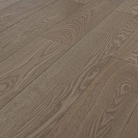 Паркетная доска Amber Wood Ясень Серый