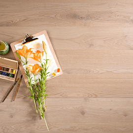 Паркетная доска Coswick Титановый буфф