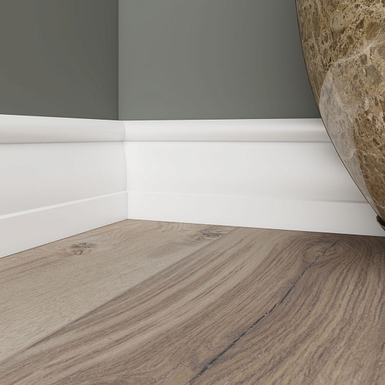 Фото товара ultrawood Ultrawood Плинтус Ultrawood арт. Base 0020 (2440 x 60 x 15 мм.)