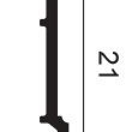 Плинтус Orac Decor Плинтус SX191 High Rise - 21*2,1*200см
