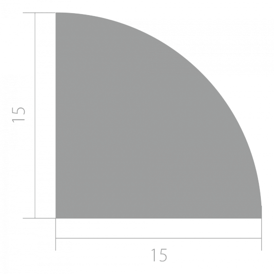 Фото товара ultrawood Ultrawood Молдинг Ultrawood арт. E2E 0215 (2440 х 15 х 15)