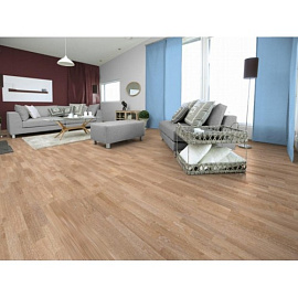 Паркетная доска Upofloor Oak latte 3s