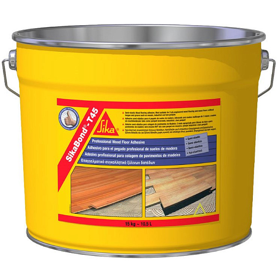 Фото товара клей Sika Полуэластичный полиуретановый клей Sika Bond T45