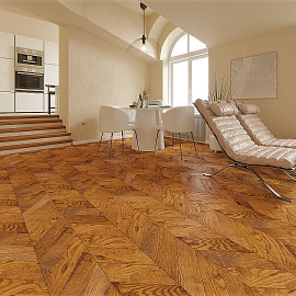 Паркет Ёлка Gran Parte Амаретто