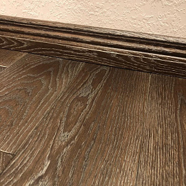 Инженерная доска Antic Wood Тёмное серебро
